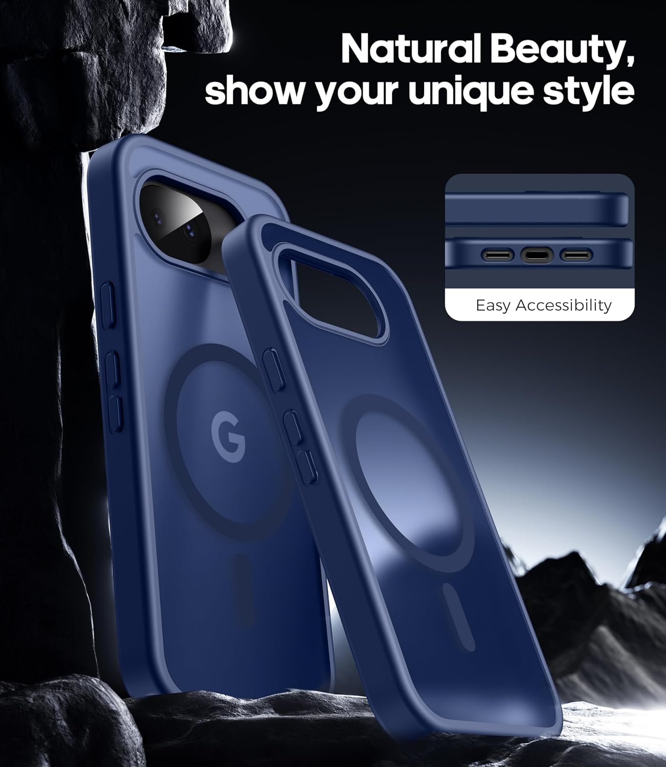 Detalle de Opkiegrn Pixel 10a 5G Case with 2 Screen Protectors and MagSafe Compatibility