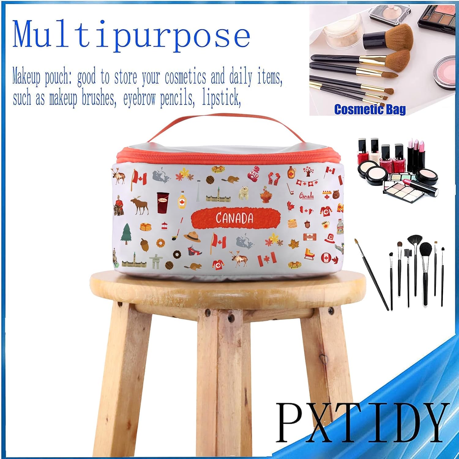 Detalle 2 de PXTIDY Travel Cosmetic Case, Polyester