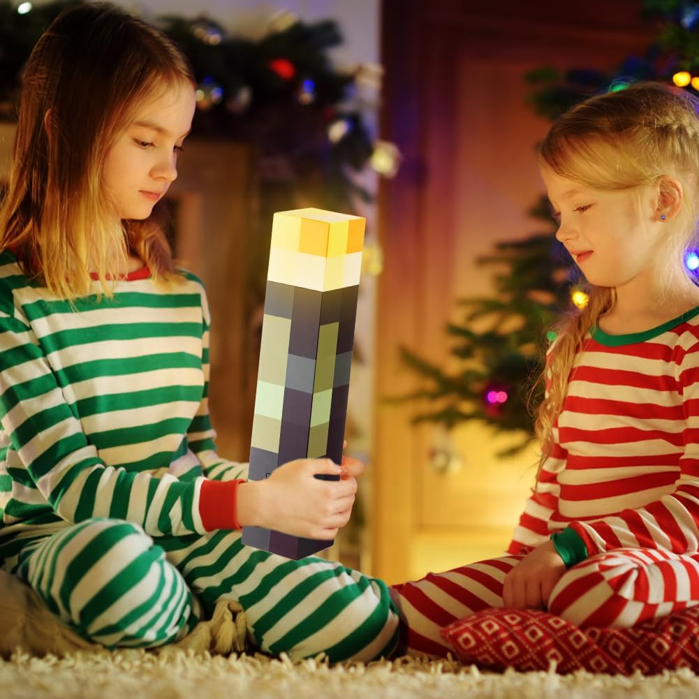 Thumbnail 3 de Lampada Miner Craft 28 cm ricaricabile USB LED gialla