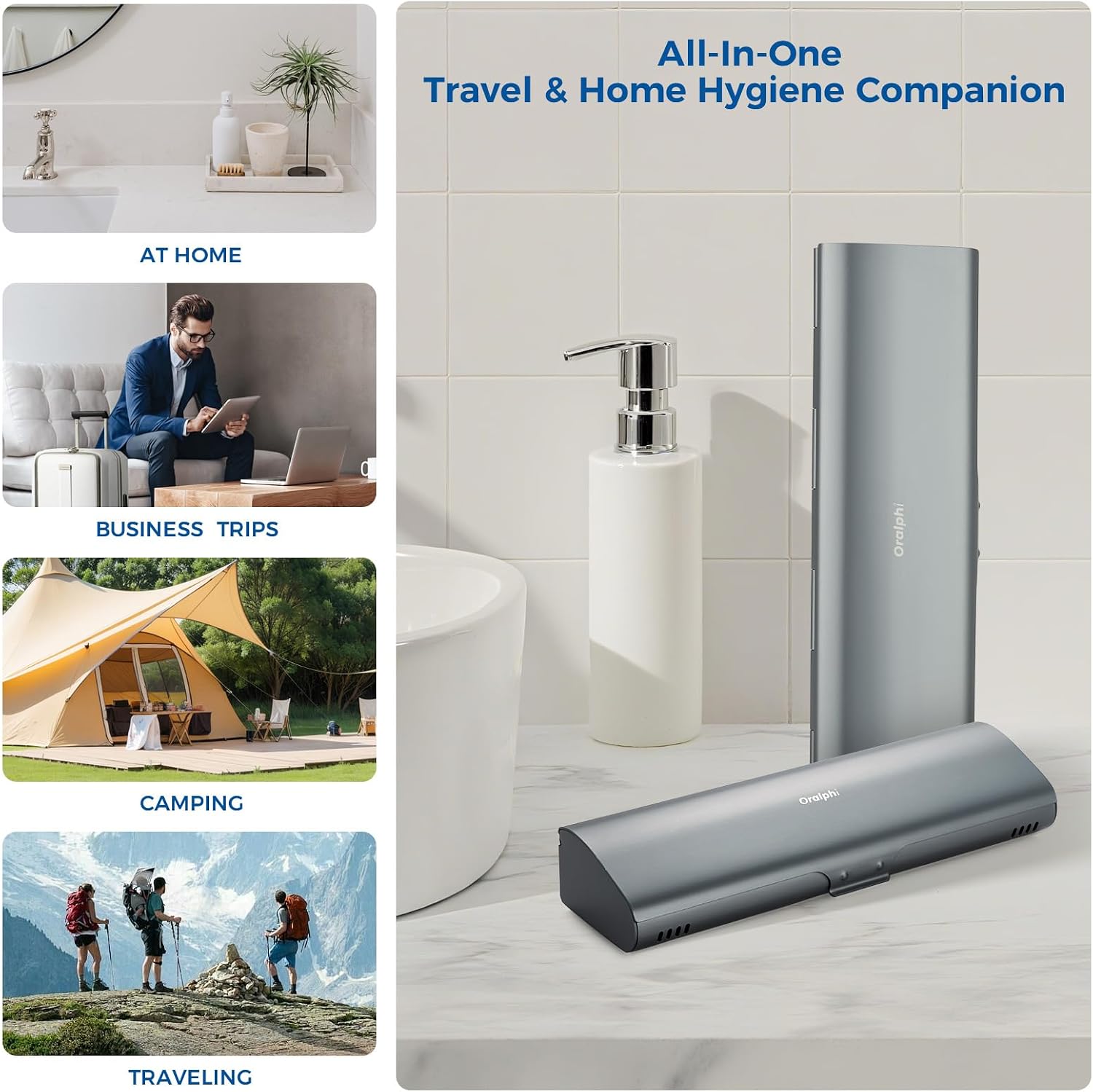 Thumbnail 6 de Oralphi Electric Toothbrush Travel Case, Aluminum