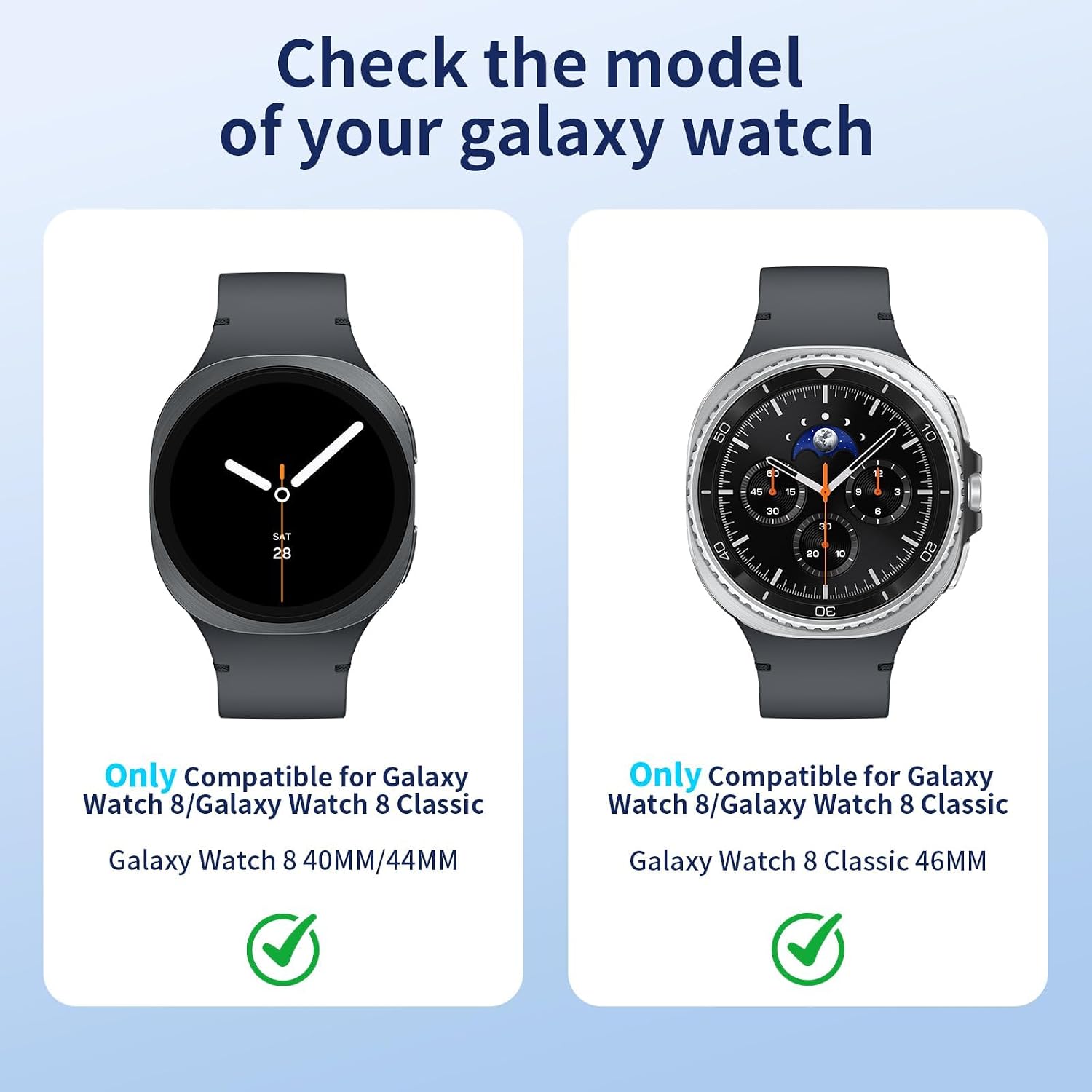 Thumbnail 1 de Samsung Galaxy Watch 8 compatible silicone strap 3-pack