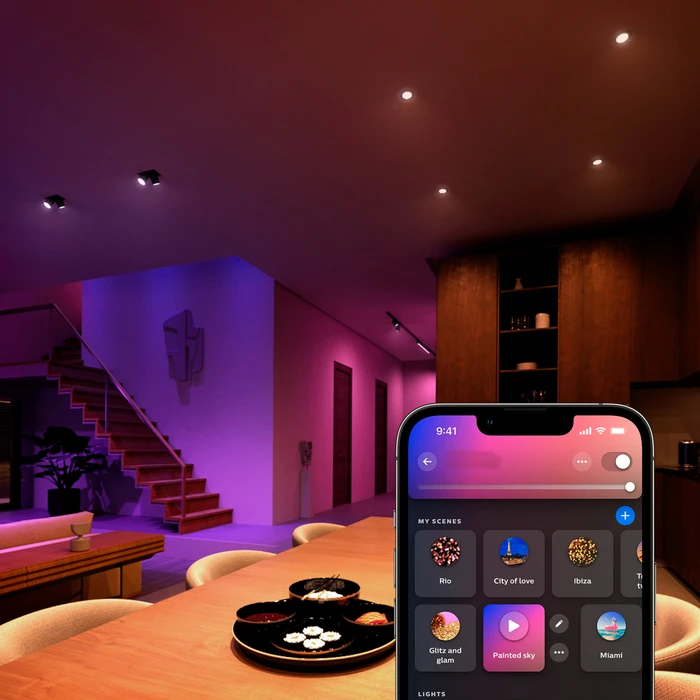 Thumbnail 6 de Philips Hue White & Color GU10 6er-Pack Lampen
