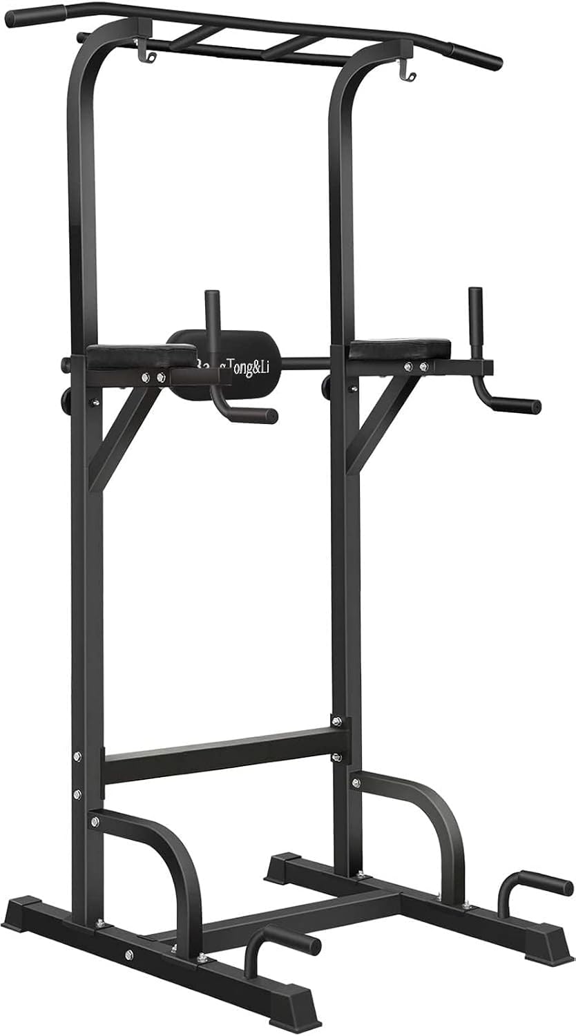 Detalle de BangTong&Li Power Tower Pull-Up and Dip Station, Alloy Steel, 6 Heights