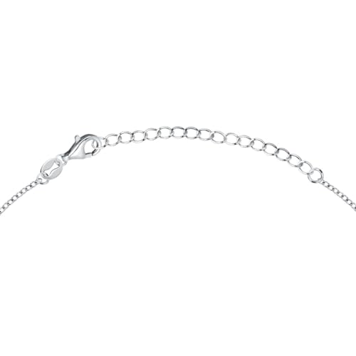 Detalle de Bluespirit Collana da donna Aurora: pendente a goccia in Argento 925 con zirconi