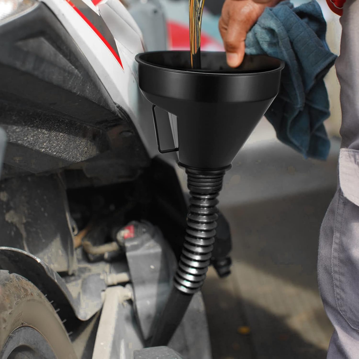 Thumbnail 3 de Einfülltrichter Set 3 Stück – flexibles Kunststoff-Set ⛽