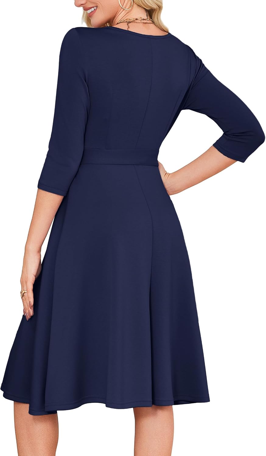 Thumbnail 4 de RUMIA Women's Cocktail Dress 3/4 Sleeve