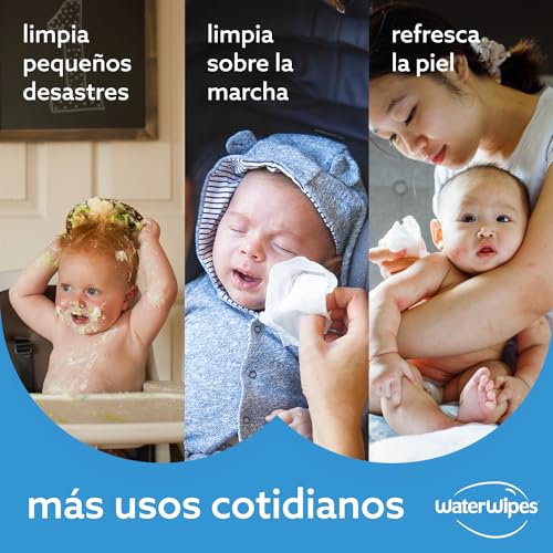 Thumbnail 5 de WaterWipes Originales: Toallitas Húmedas para Bebés 🌊 360 Unidades