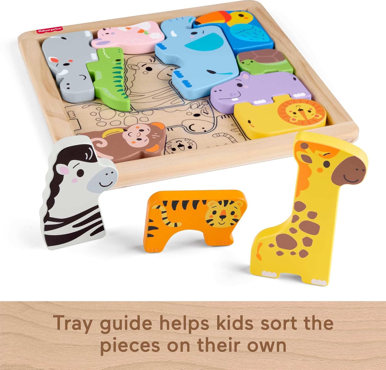 Thumbnail 4 de Fisher-Price Animal Puzzle 12 Pieces