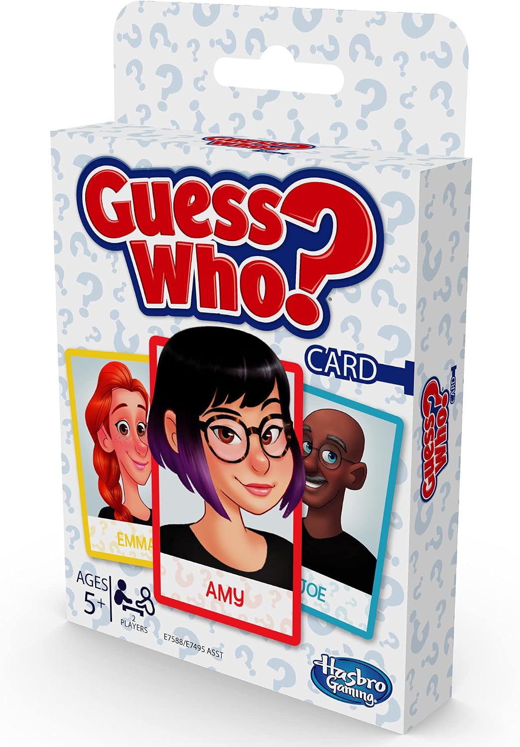 Detalle de Hasbro Gaming Guess Who? card game for 2 players