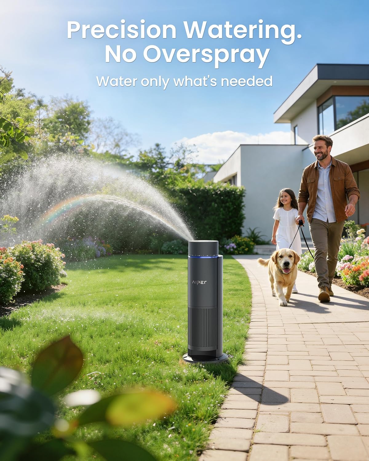 Detalle de Aiper IrriSense 2 Smart Irrigation System: one-smart-unit for efficient lawn watering
