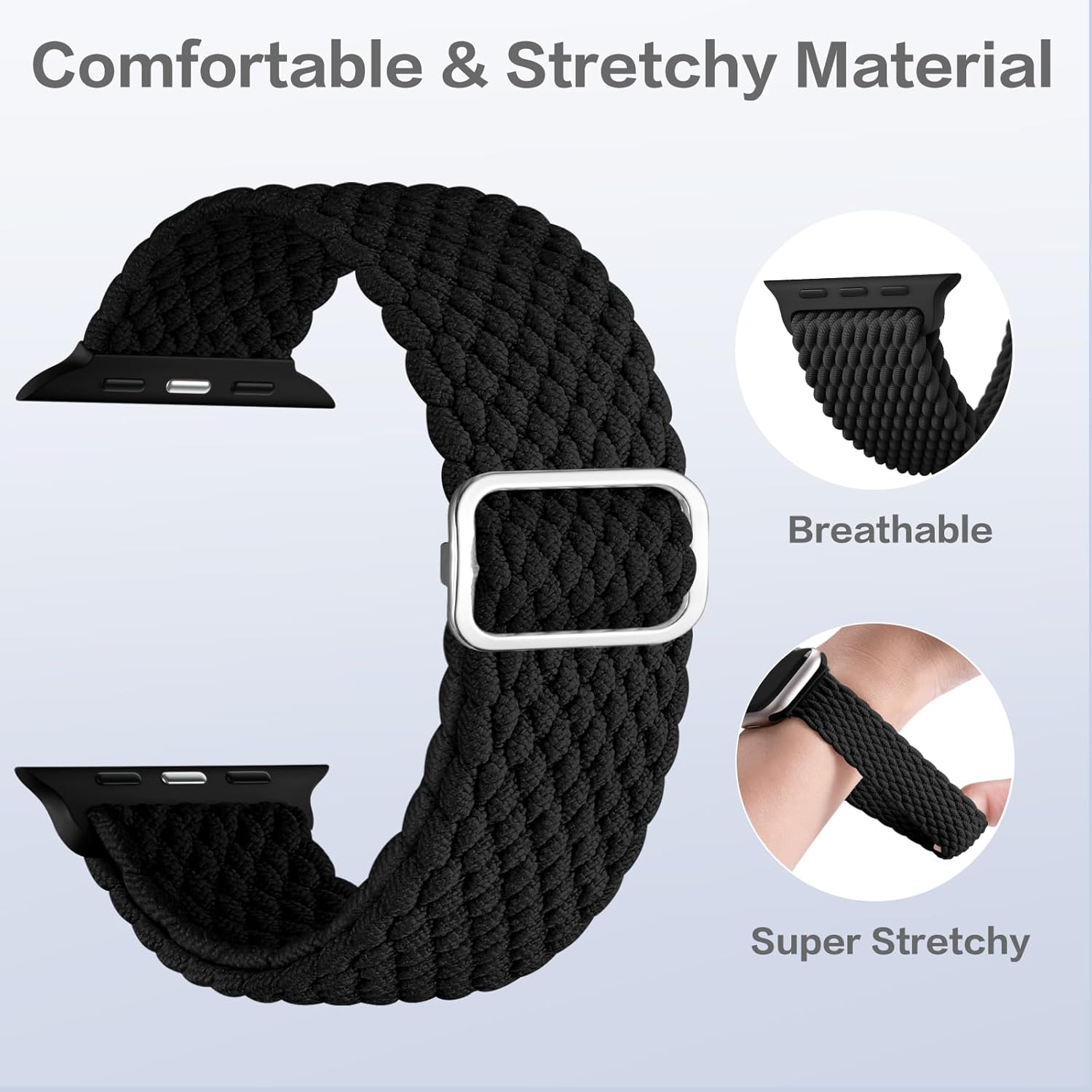 Thumbnail 2 de CeMiKa Braided Solo Loop Strap 45mm