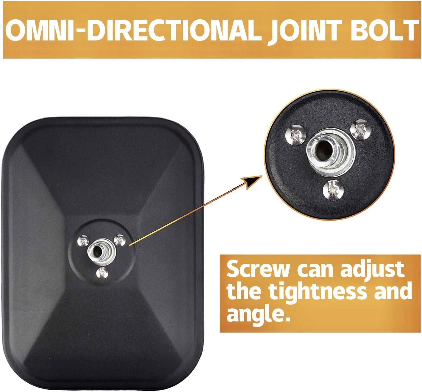Thumbnail 3 de JUSTTOP Mirrors Doors Off: Side View Mirrors for Jeep Wrangler (2 Pack)