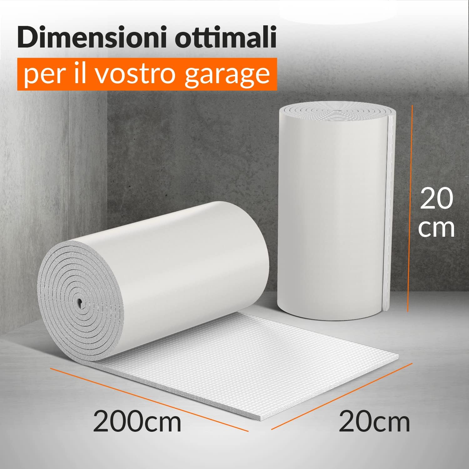Thumbnail 5 de Upgrade4cars Paracolpi Garage Auto 200x20 cm