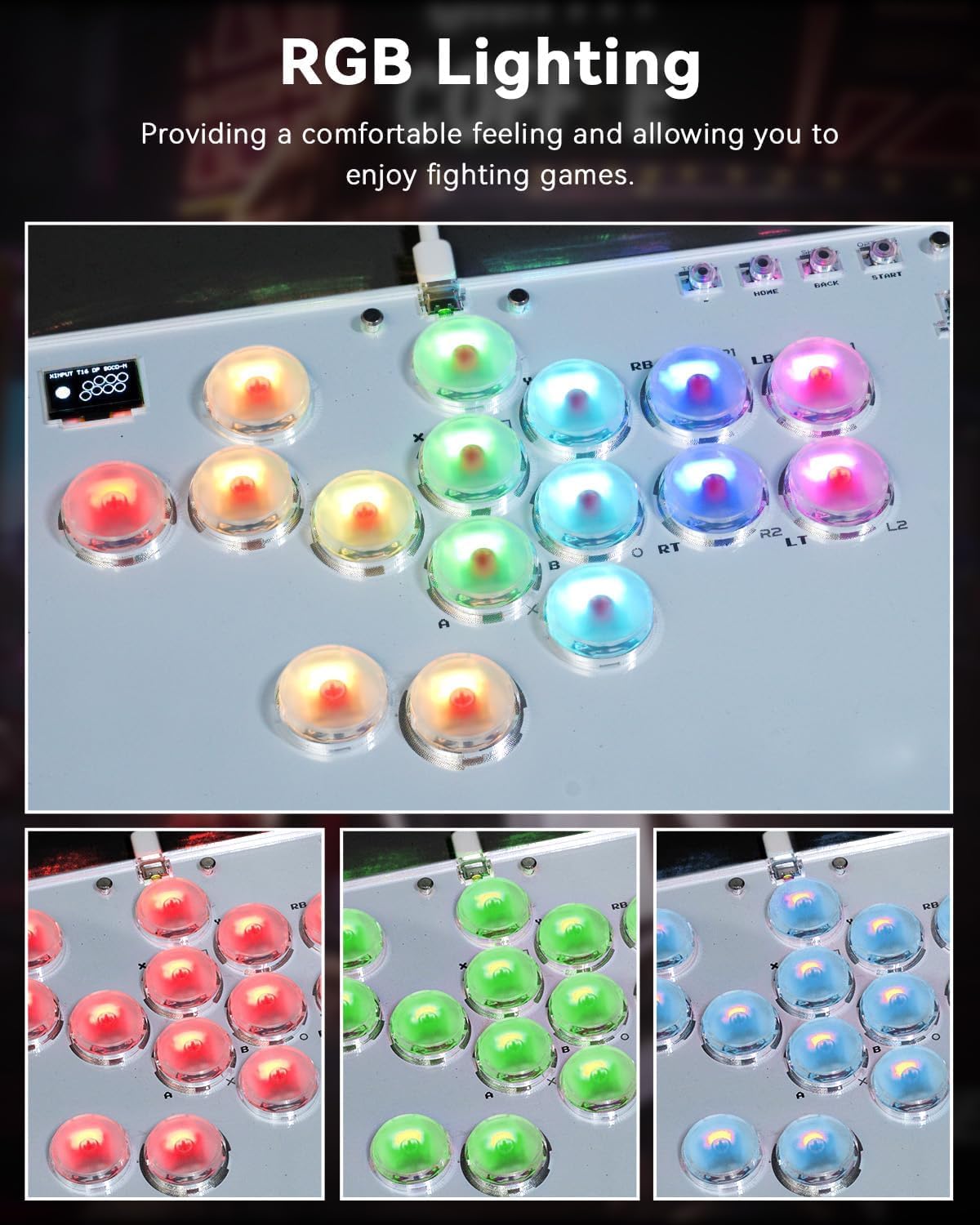 Detalle 2 de Sehawei Haute42 Arcade Fight Stick 16