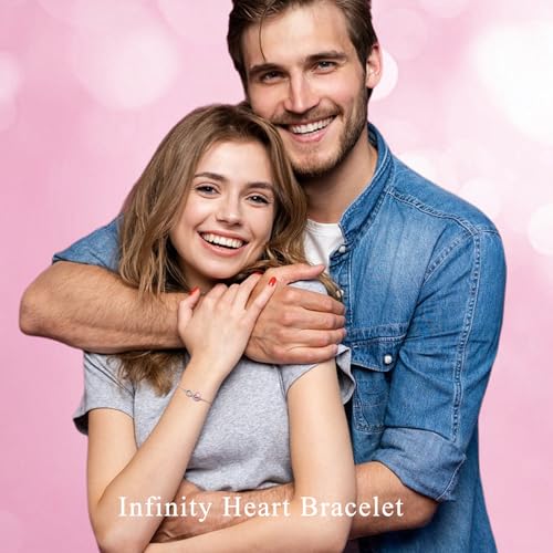 Thumbnail 2 de Qings Infinito Corazón pulsera turmalina 18+5 cm