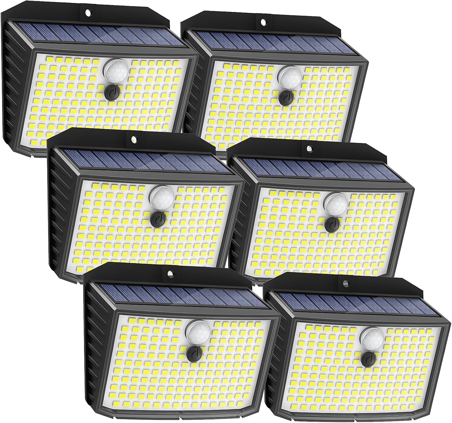 Detalle de CLAONER Solar Security Lights Outdoor 158 LEDs