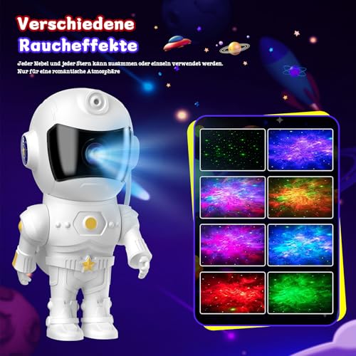 Detalle 2 de Projecteur LED Astronaut – projecteur de ciel étoilé