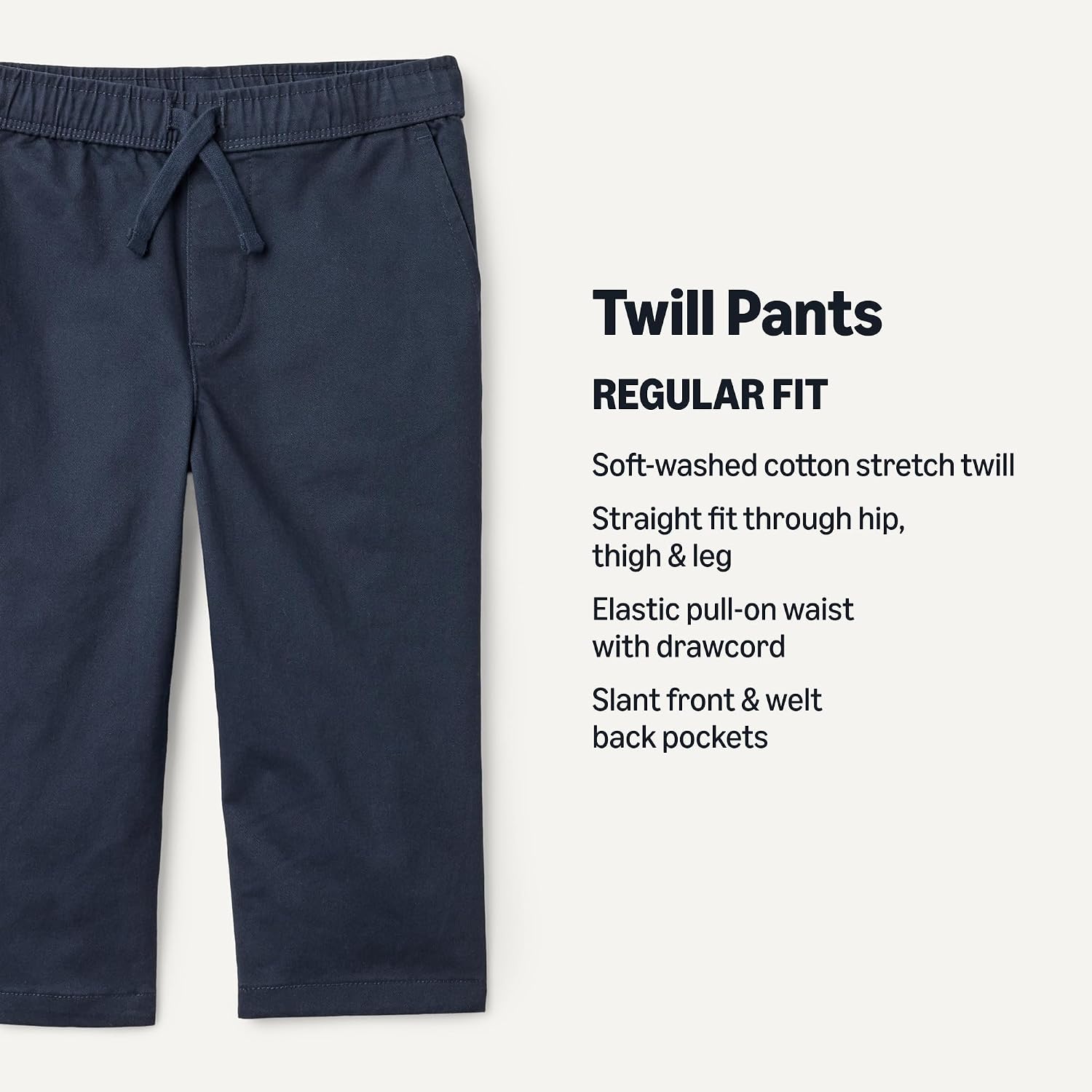 Thumbnail 1 de Amazon Essentials Boys Regular Fit Stretch Pull-On Pants