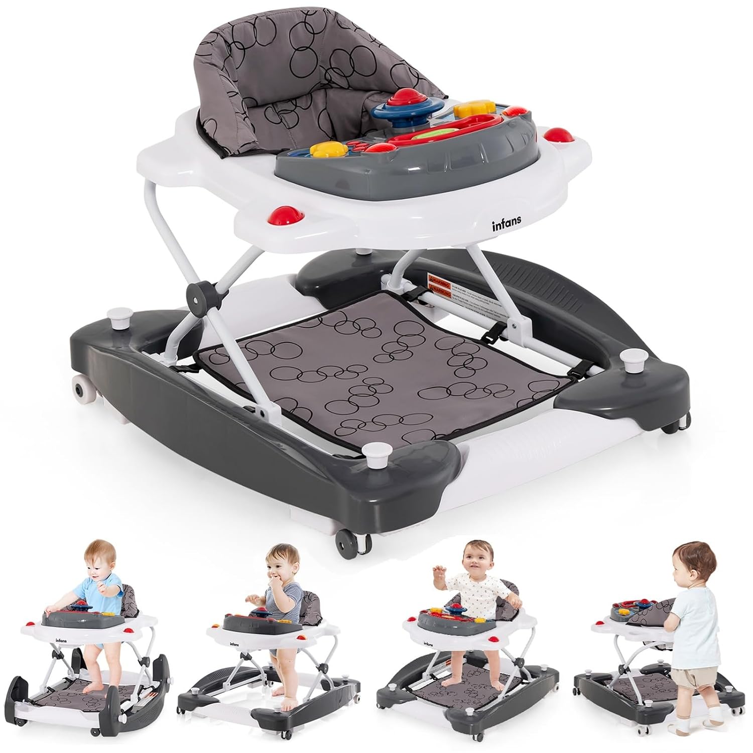 Detalle de INFANS 5-in-1 Baby Walker