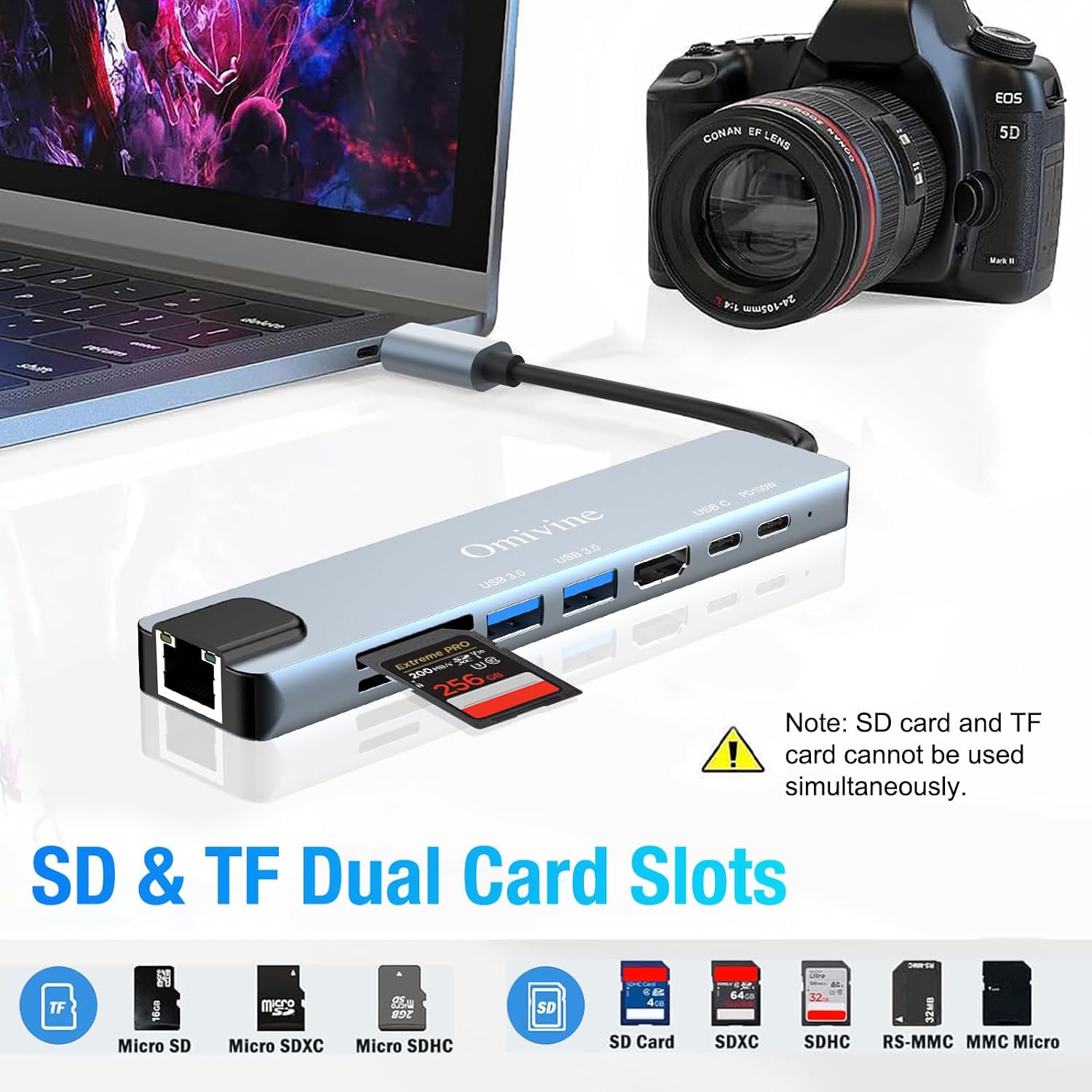 Thumbnail 6 de Omivine USB-C Hub 100W