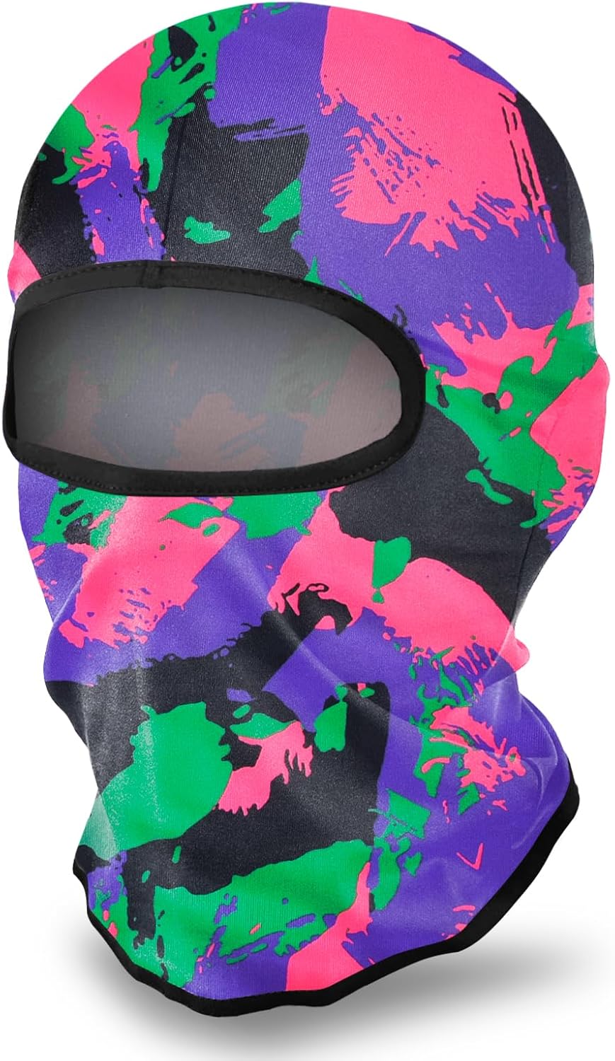 Detalle de LONGKING Sturmhaube/Skimaske (Balaclava) für Damen & Herren – winddicht, UV-Schutz, Polyester/Milchfaser