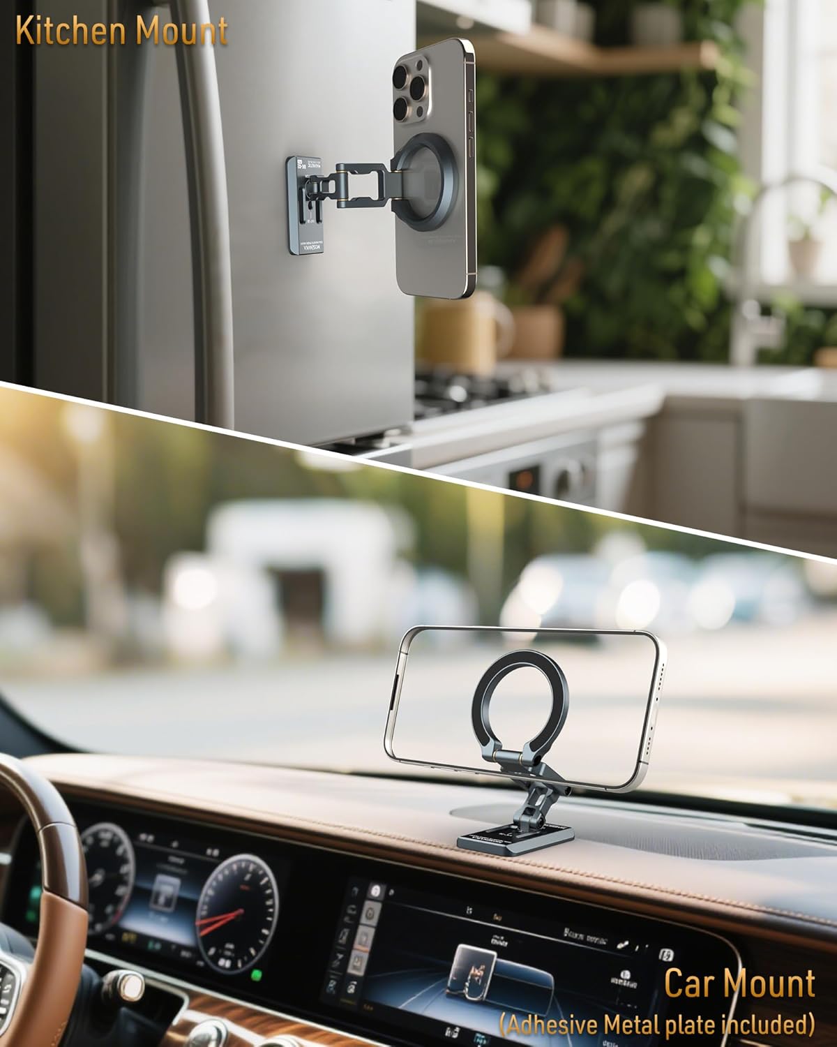 Thumbnail 4 de MOSENVKA Dual Magnetic Phone Holder