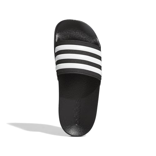 Detalle 2 de adidas Adilette Shower Slides Unisex – Core Black / Cloud White, 34 EU