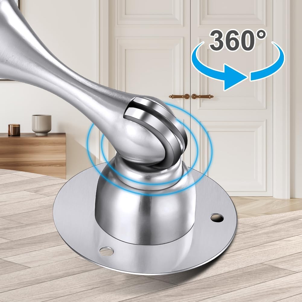 Thumbnail 6 de flintronic Magnetic Door Stoppers (1 Pack) with 3M Self-Adhesive and Magnetic Catch