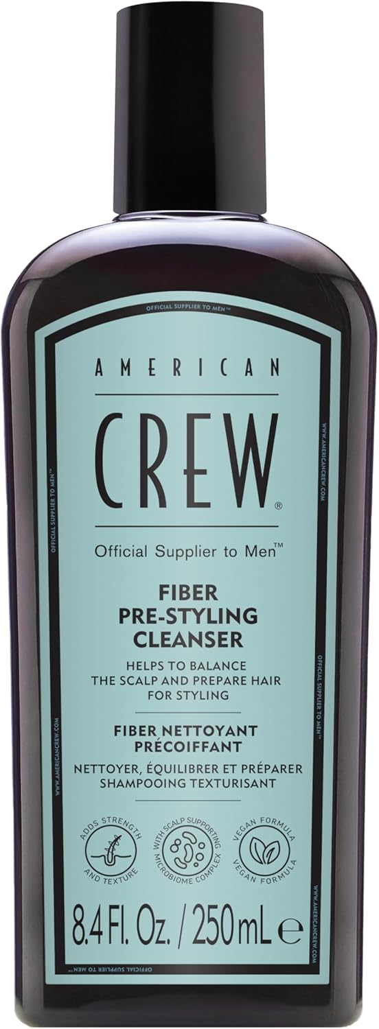 Detalle de American Crew Fiber Pre-Styling Shampoo 250 ml