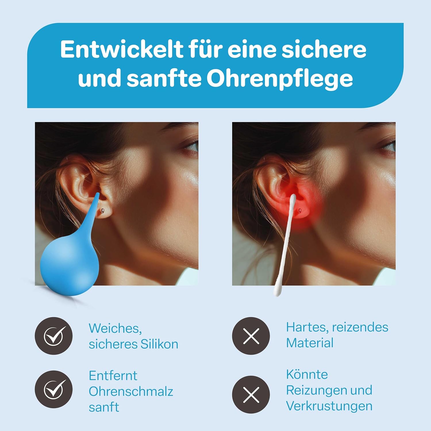 Detalle de Raibu Ohrenreiniger 200ml Ohrendusche