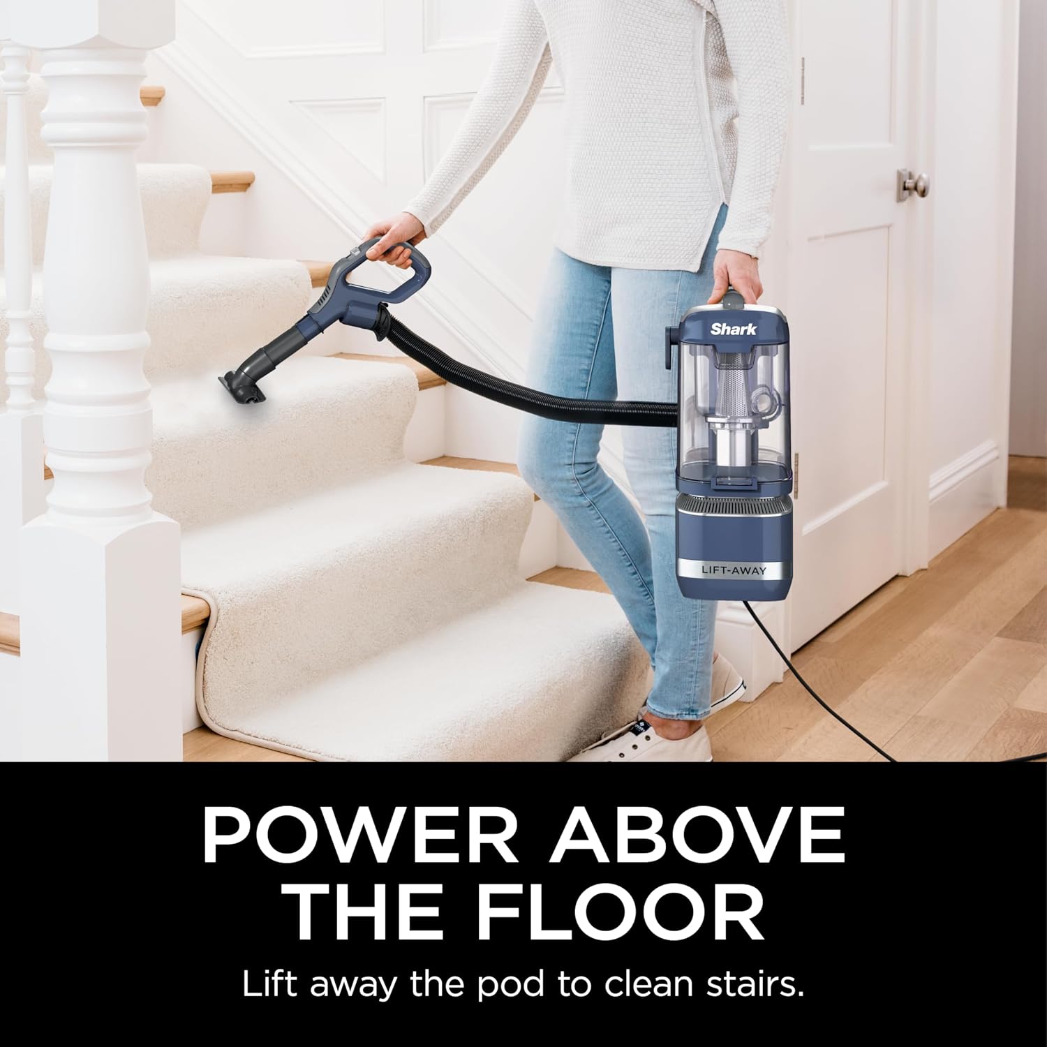 Detalle de Shark Navigator Lift-Away ADV LA301: Versatile Pet-Friendly Upright Vacuum