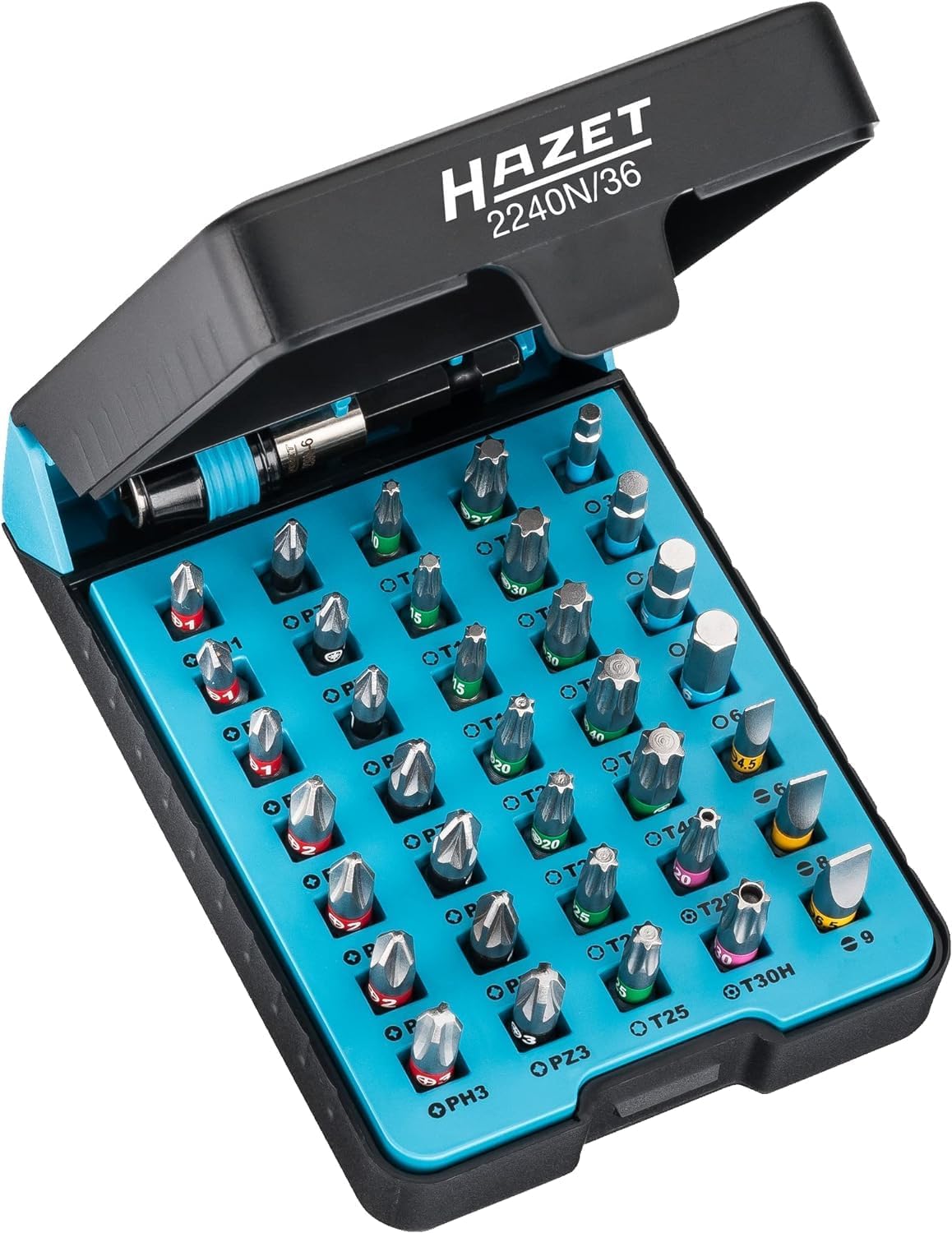 Thumbnail 3 de HAZET 2240N/51 ビットセット、51点・差込角6.3mm・BitE収納ケース付き
