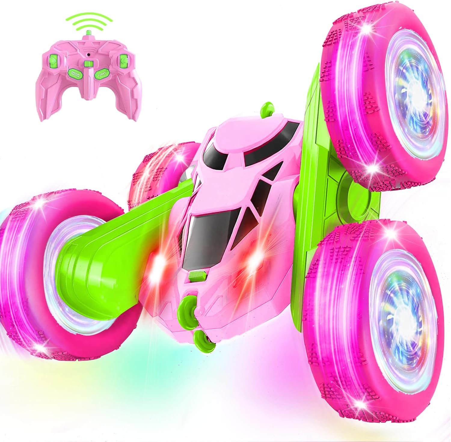 Thumbnail 6 de MidiVix Fernsteuerbares Auto – 360° Stunt-Crawler, 90 Min Spielzeit, 4WD Offroad mit Scheinwerfern