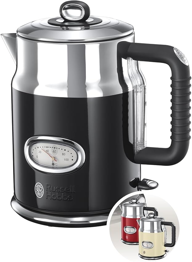 Russell Hobbs Hervidor Retro 1.7L - Estilo Vintage 🍵