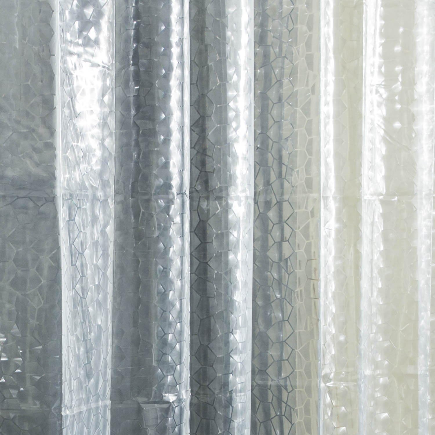 Detalle de GOODS+GADGETS duschdraperi, transparent och mögelresistent