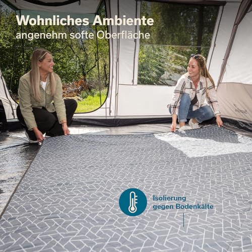Thumbnail 3 de Skandika Zeltteppich Bredal 250 × 310 cm – wetterfestes Outdoor-Kissen mit Softtouch-Polyester