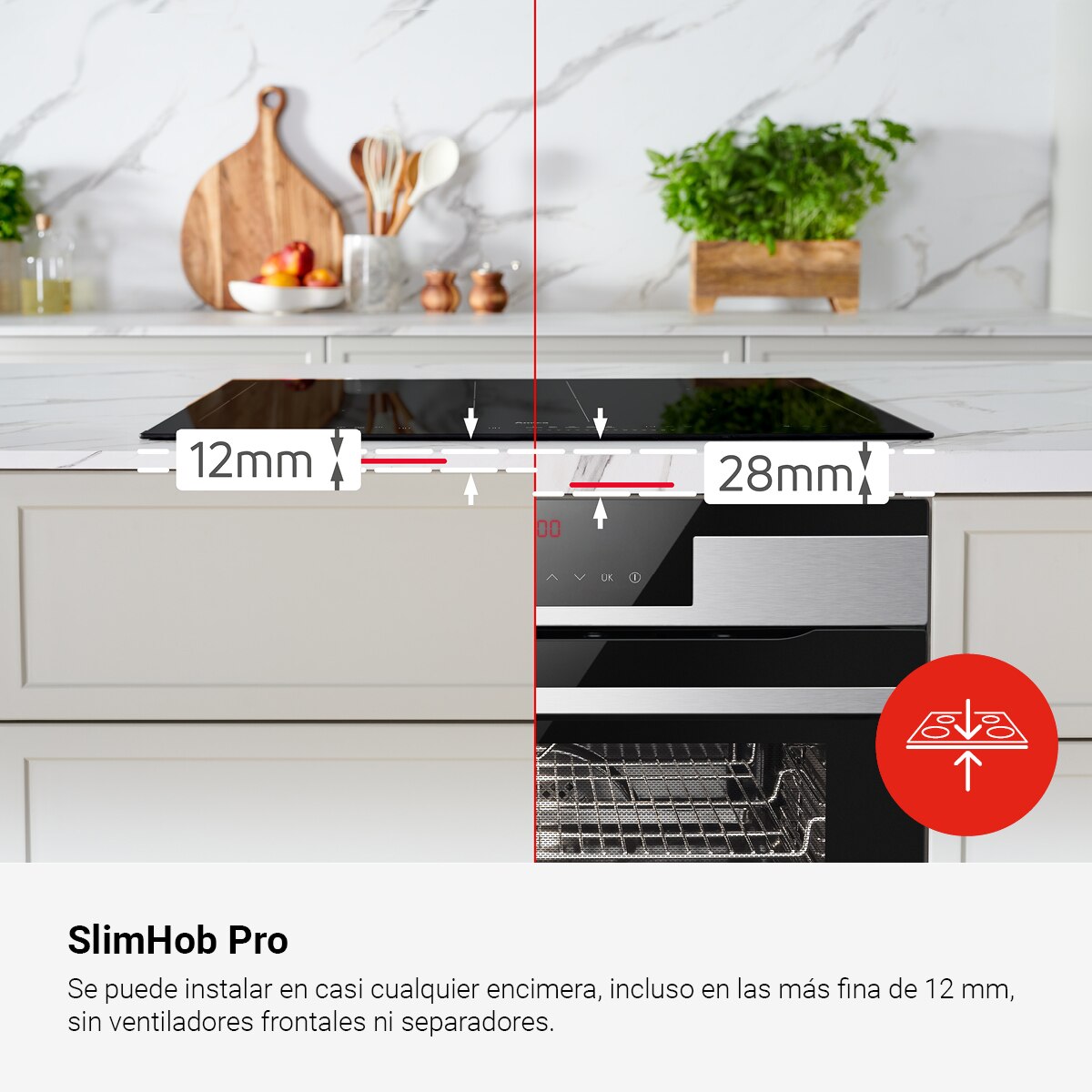 Thumbnail 3 de Fagor 4IF-ZONE40BC placa de inducción 7.400 W