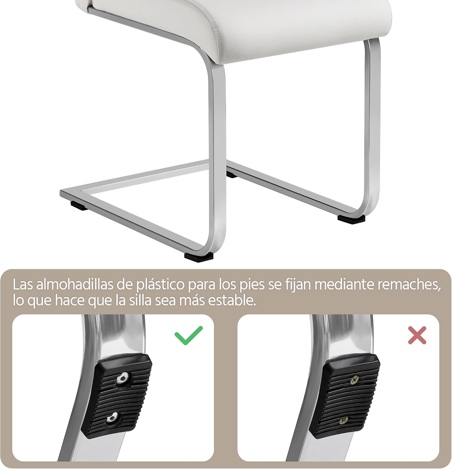 Thumbnail 6 de Yaheetech sillas de comedor 47 cm