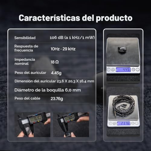 Thumbnail 7 de Linsoul Kiwi Ears Cadenza II: IEM de titanio con KARS 2.0 y cable desmontable