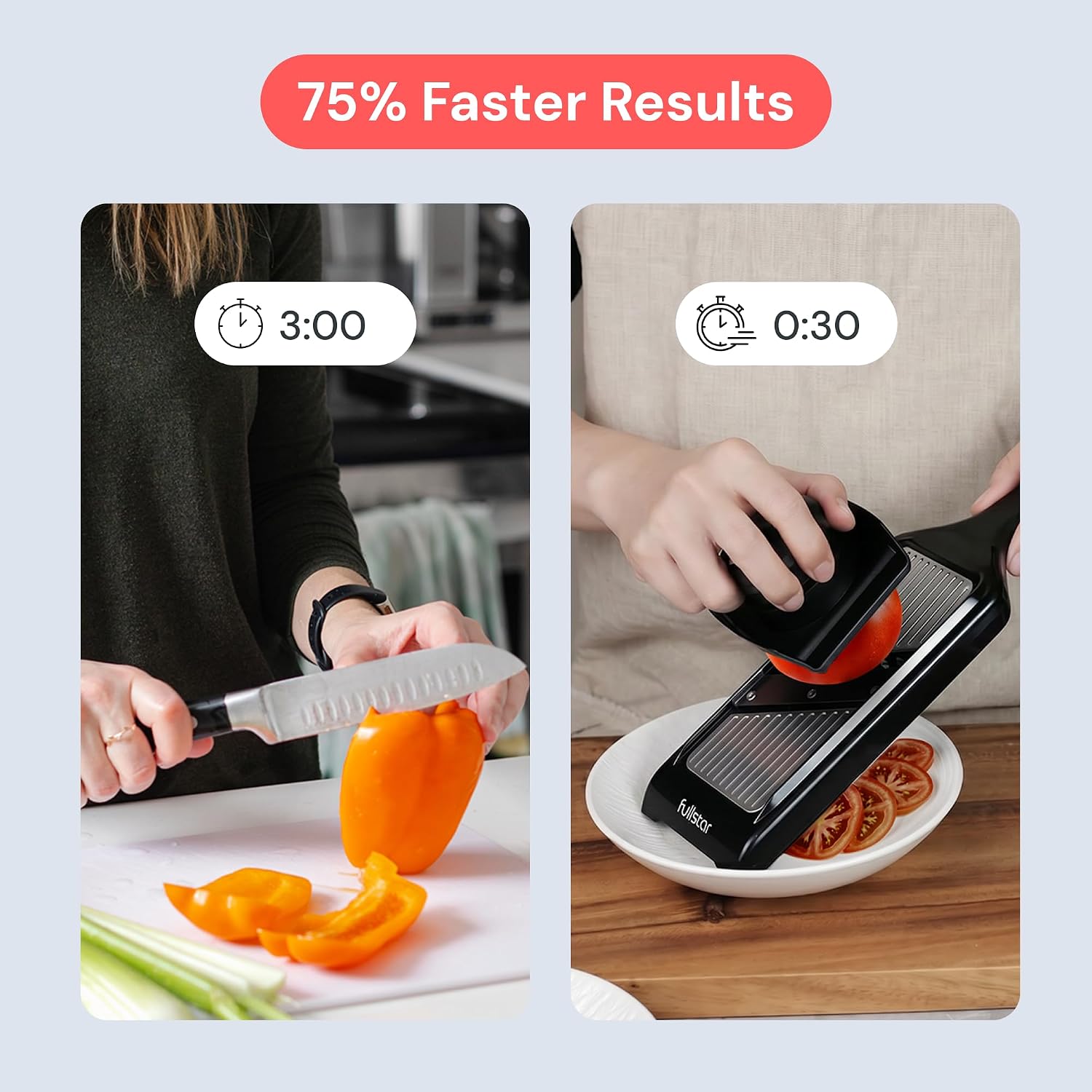 Thumbnail 3 de Fullstar Handheld Mandoline Slicer, 2-in-1