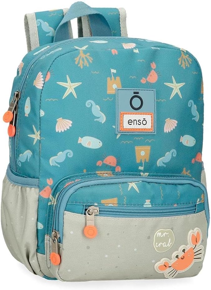 Detalle de Enso Mr Crab mochila infantil 23x28x10 cm