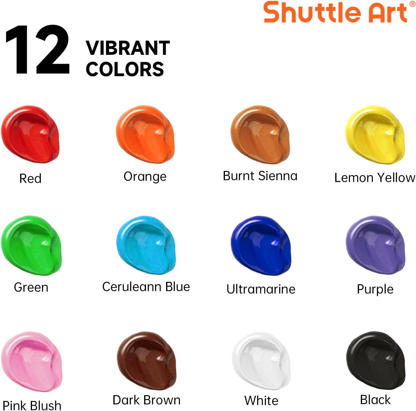 Detalle de Shuttle Art Outdoor Acrylic Paint 250ml