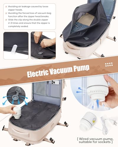Thumbnail 3 de SZLX Mochila de vacío con bomba para cabina (Ryanair) y compresión al vacío