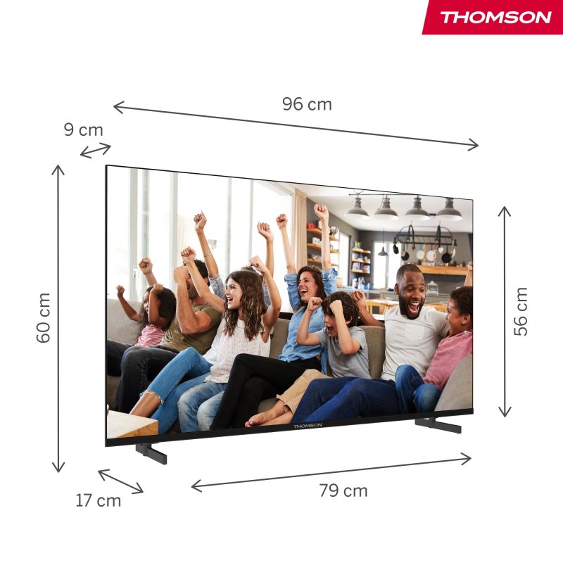 Thumbnail 3 de Thomson 43UG4S14 43" LED UltraHD 4K Google TV