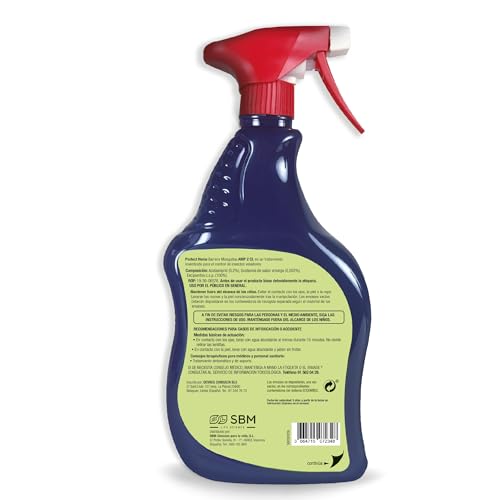 Detalle 2 de PROTECT HOME: Insecticida Barrera de Protección Total (750 ml) para Mosquitos y Moscas en Exterior, Interior y Textiles