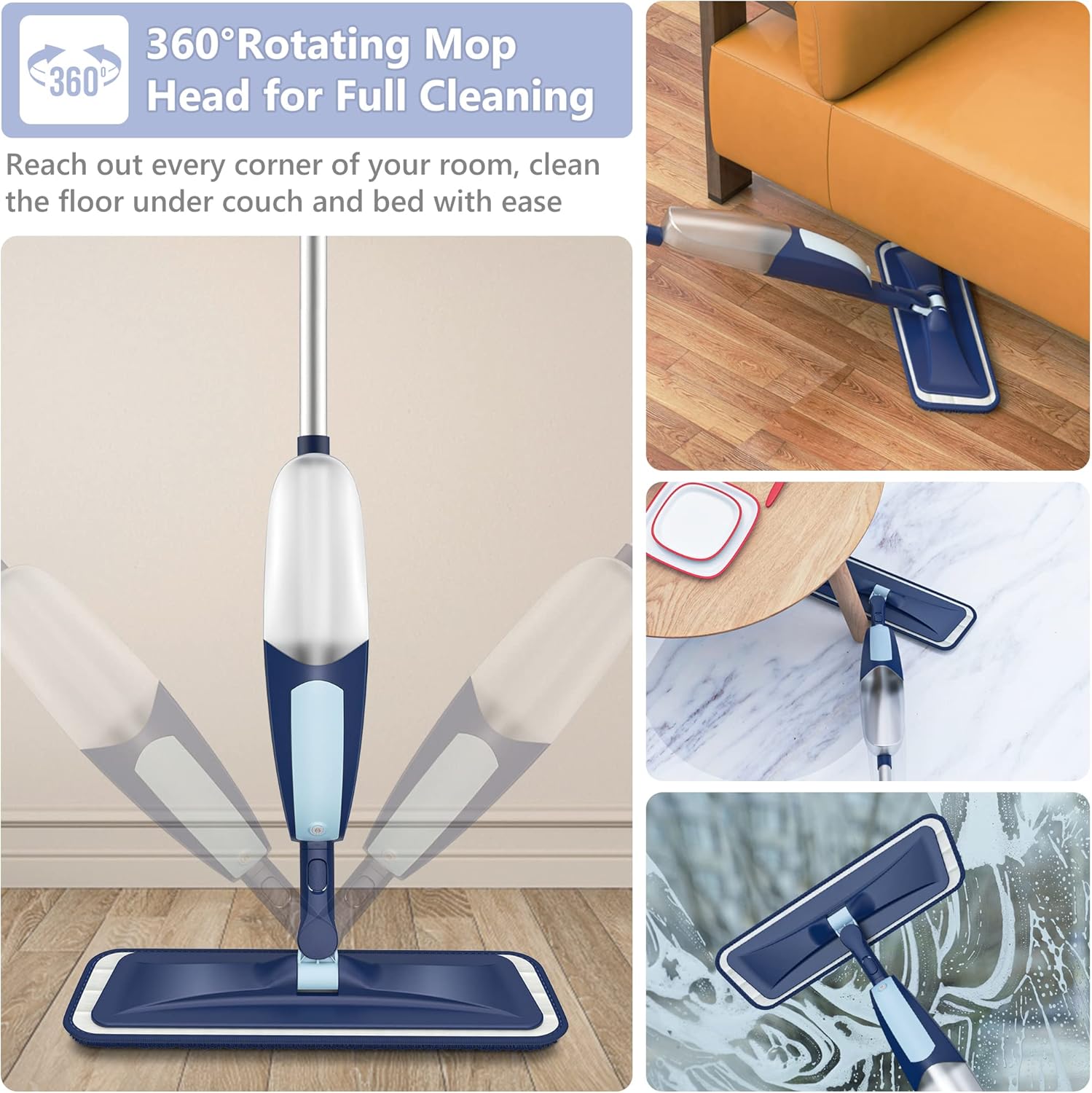 Thumbnail 2 de TRAV-ROUND Spray Mop for Floors