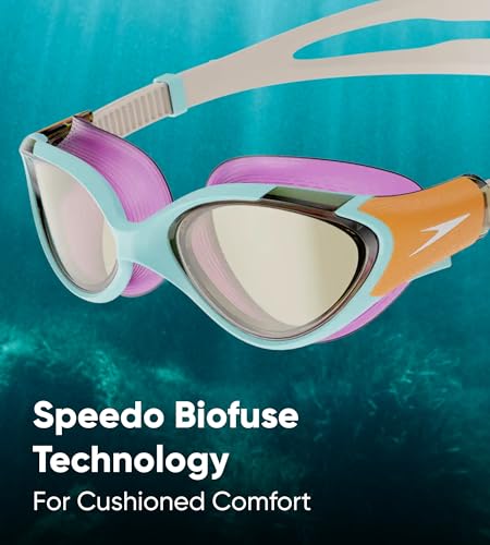 Detalle de Speedo Women's Biofuse 2.0 Swimming Goggles – Female Design