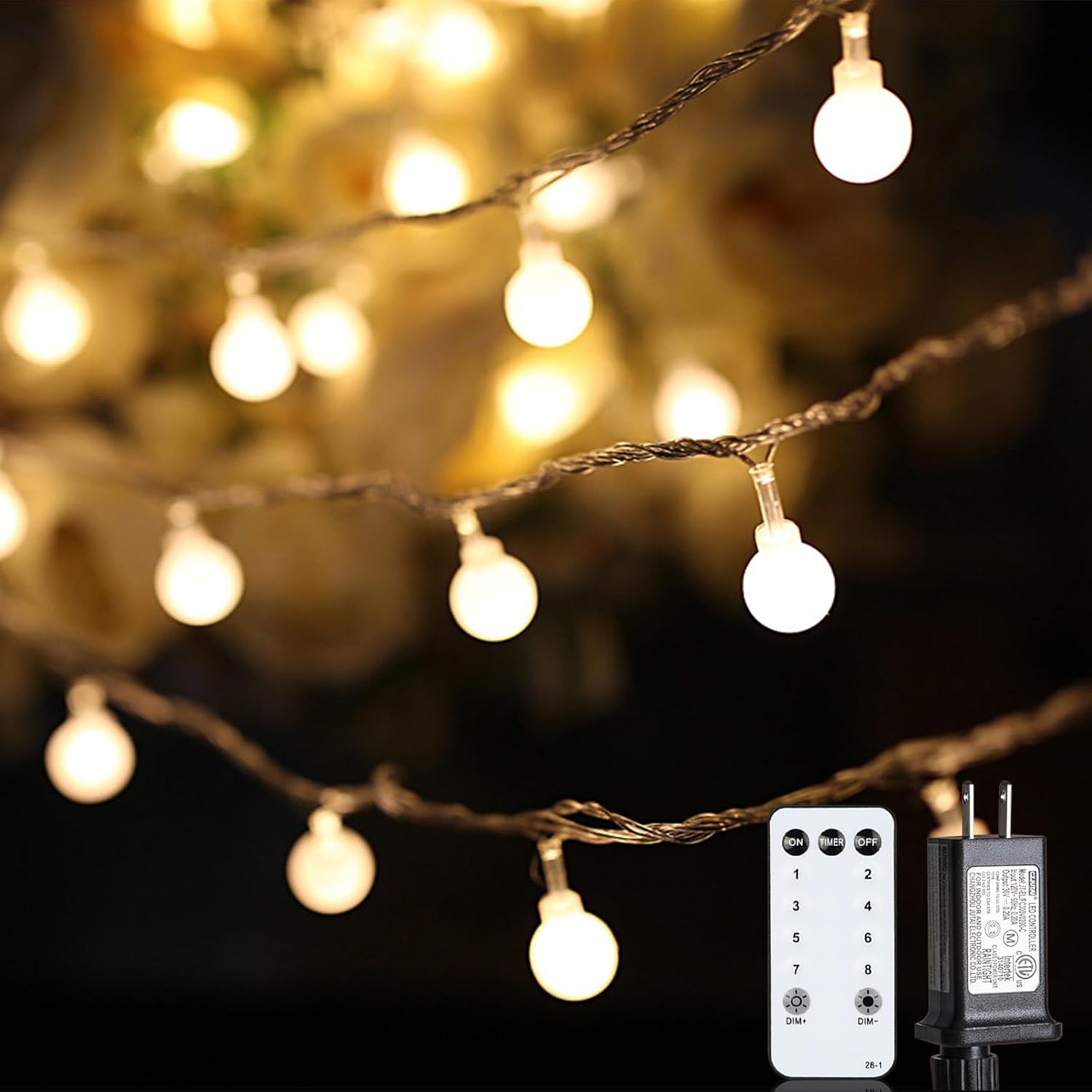 Detalle de Globe String Lights 59 ft