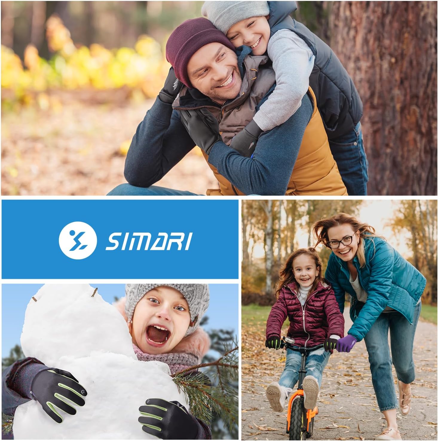 Thumbnail 6 de SIMARI SMRG106 Kinder Thermo-Handschuhe 3–15 Jahre