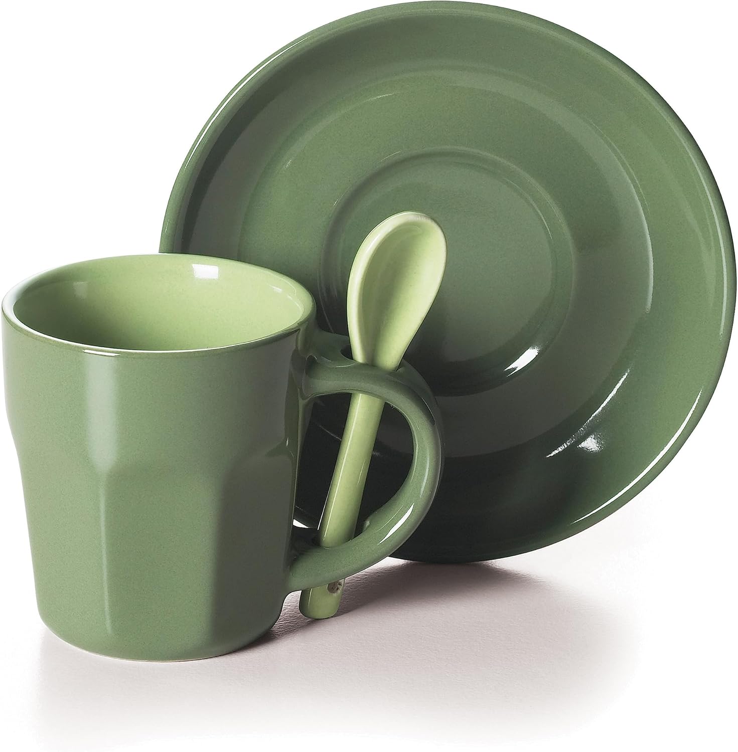 Detalle 2 de Soul Kitchen Taza de Café Hug con Plato 6 Piezas